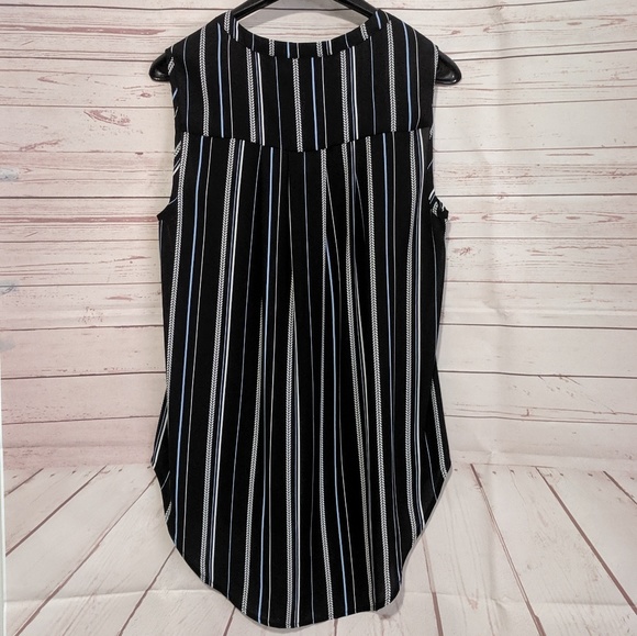 SALE Torrid Harper Stripe Georgette Pullover Tank - Picture 6 of 7
